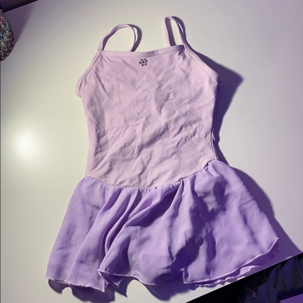 Lavender girls leotard
